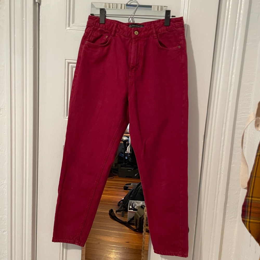 Zara Trafaluc Mom Fit Denim Jeans